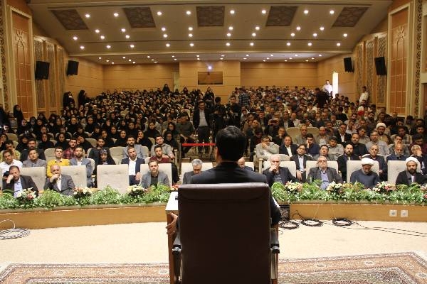 مراسم بزرگداشت شهدای خدمت در دانشگاه محقق اردبیلی