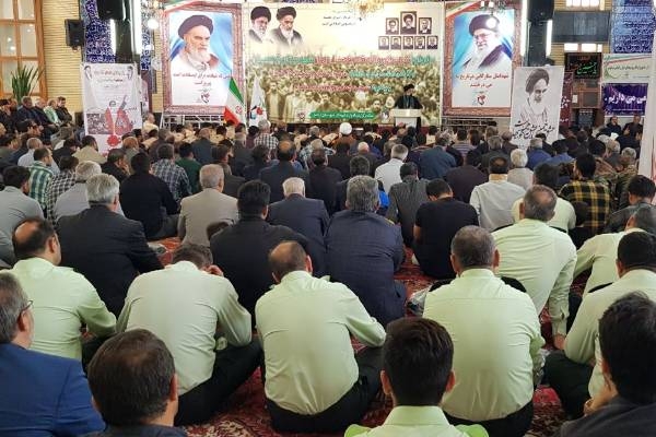 مراسم بزرگداشت قیام 15 خرداد و شهدای فصل بهار در اردبیل