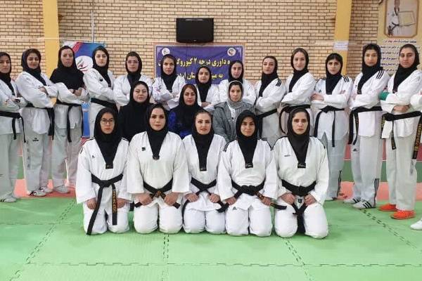 دوره داوری درجه دو کیوروگی بانوان کشور در اردبیل برگزار شد