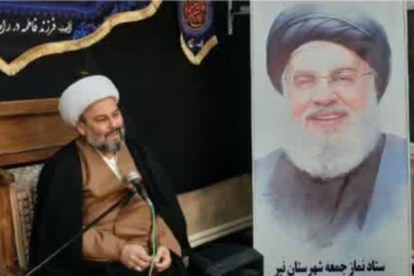 مراسم گرامیداشت شهدای مقاومت در دانشگاه فرهنگیان نیر