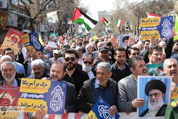 روز قدس در اردبیل؛ خروش انقلابی علیه استکبار جهانی+ عکس