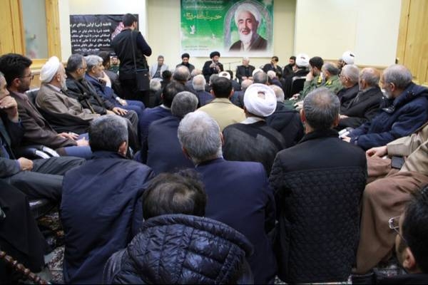 مراسم بیست و چهارمین سالروز ارتحال آیت الله مروج در اردبیل