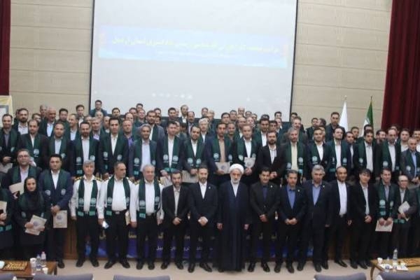 مراسم  تحلیف کار آموزان  کارشناسی رسمی دادگستری استان اردبیل